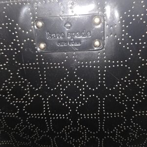 Kate Spade Black Studded Bag